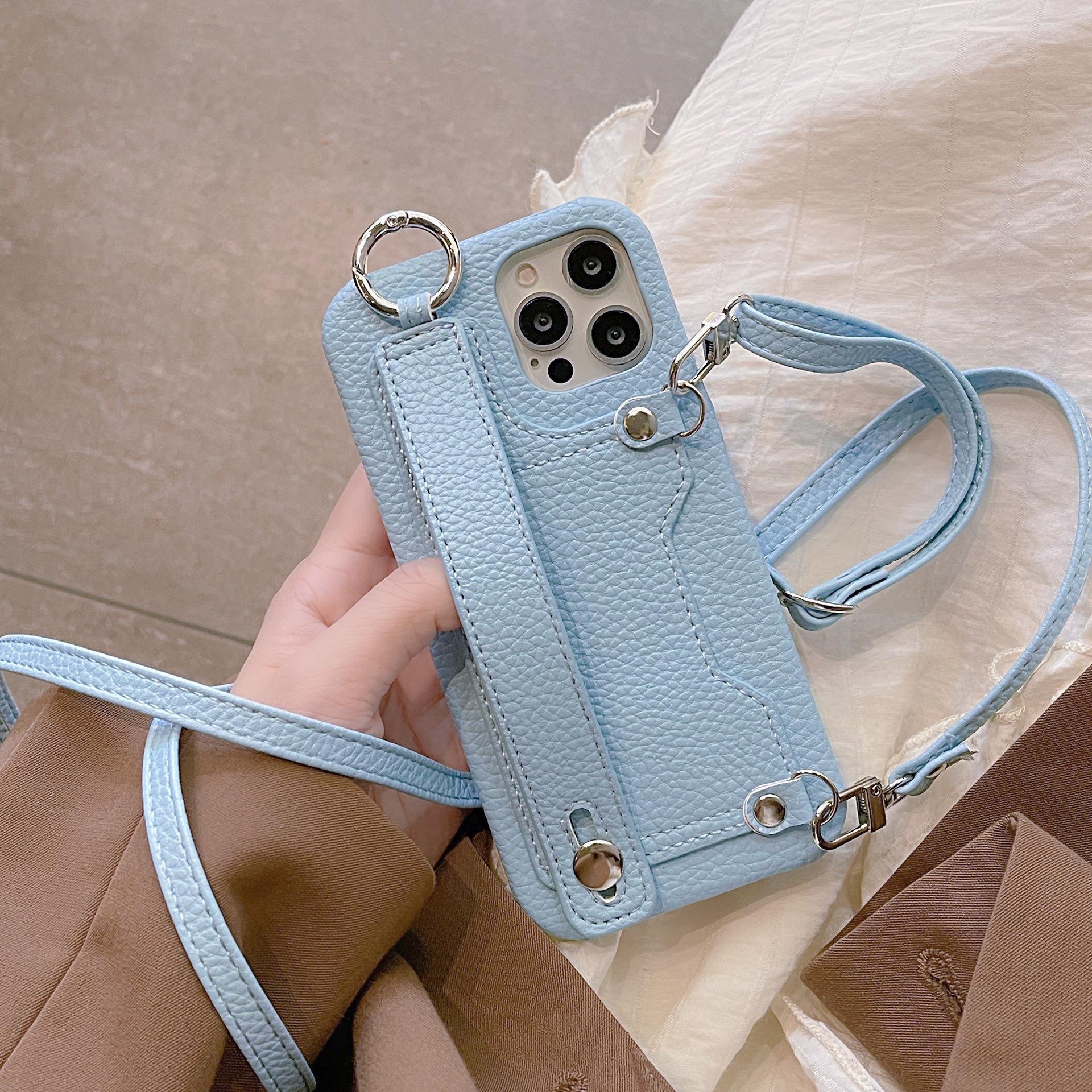 Leather Phone Case With Strap Iphone 11 Leather Phone Case With